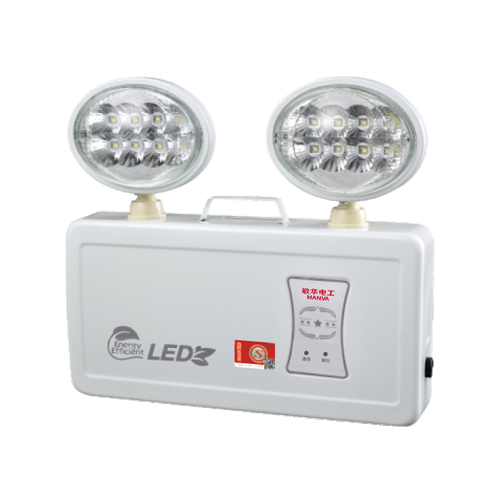 敏华椭圆铁头凸面镜双头照明灯双头灯A型DC24V 36V M6026(M-ZF