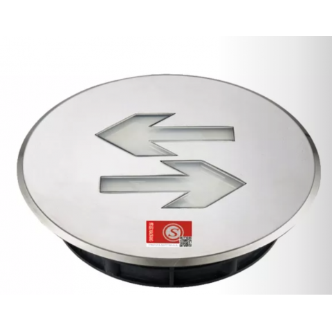 JDM 170mm不锈钢面地埋灯N-BLJD-1LREⅠ0.5WJDM 集中电
